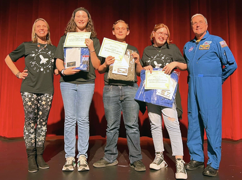space camp scholarship winners